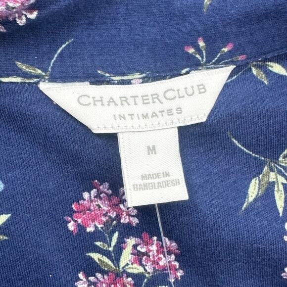 Charter Club Floral Pajama Set - Women's Size Medium - NWT - Picture 9 of 9